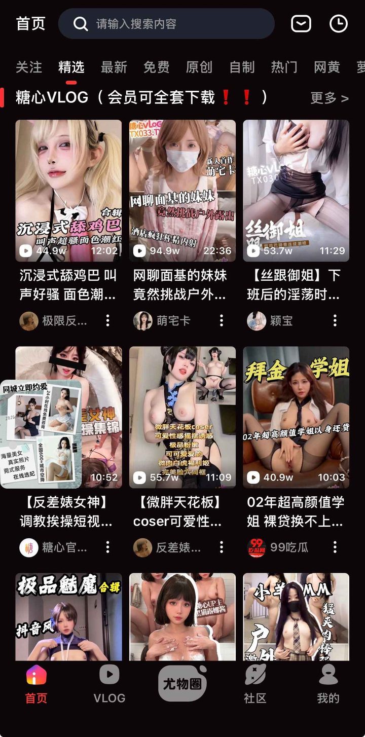 海角社区首页界面另一示意